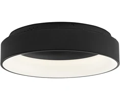 60W LED lubinis šviestuvas NOAH, juodas, CCT