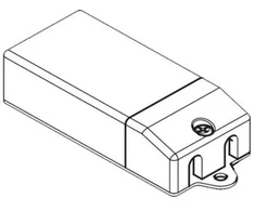 60W LED maitinimo šaltinis, 24V, IP67, dimeriuojamas