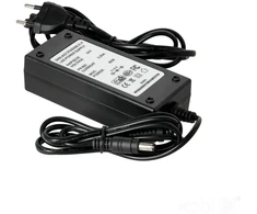 60W LED maitinimo šaltinis su kištuku į lizdą, 24V, juodas, IP20