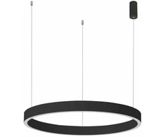 Italux 60W LED pakabinamas šviestuvas BRASCO DOWN, juodas, 3000/4000K, dimeriuojamas