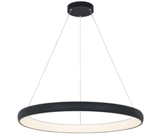 60W LED pakabinamas šviestuvas, juodas, 3000K, dimeriuojamas, 2060