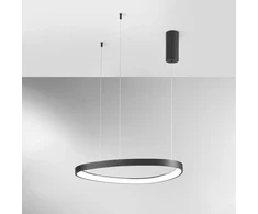 60W LED pakabinamas šviestuvas KLAPTON, juodas, CCT