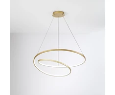 60W LED pakabinamas šviestuvas LIEVE, aukso sp., CCT