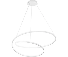 60W LED pakabinamas šviestuvas LIEVE, baltas, CCT