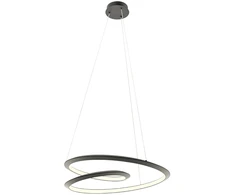 60W LED pakabinamas šviestuvas STORM, juodas, 3000/4000/6000K, dimeriuojamas, 01-3378