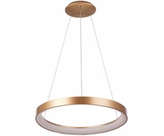 Italux 60W LED pakabinamas šviestuvas VICO, aukso sp., 3000/4000K, dimeriuojamas