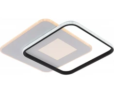 Lubinis šviestuvas 60W LED paviršinis šviestuvas, baltos/juodos sp., 3000K-6000K, dimeriuojamas