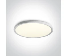 Lubinis šviestuvas 60W LED plafonas, baltas, 4000K, 62160FB/W/C
