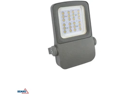 60W LED prožektorius CAMPUS, pilkas, 3000K, IP66