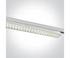 60W šviestuvas į bėgelius, baltas, 4000K, 65170BT/W/C