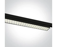 60W šviestuvas į bėgelius, juodas, 4000K, 65170BT/B/C