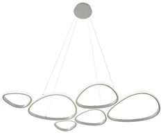 61W LED pakabinamas šviestuvas HELIX, sidabro sp., 3000K, 4316200