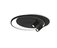 Lubinis šviestuvas 61W LED paviršinis šviestuvas SMART, juodas, 3000K, 4265500