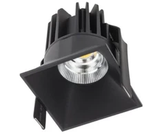 6,2/8,9W LED įleidžiamas šviestuvas XDOMINO, juodas, 4000K