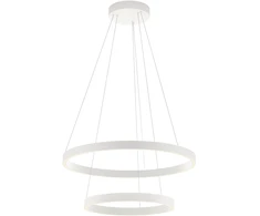 62W LED pakabinamas šviestuvas FEBE, baltas, 4000K, dimeriuojamas, 01-2888
