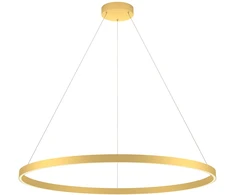 62W LED pakabinamas šviestuvas FEBE, matinės aukso sp., 4000K, dimeriuojamas, 01-2878