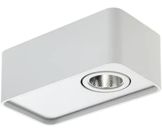6,2W LED paviršinis šviestuvas YUKI, matinės baltos sp., 2700K, dimeriuojamas, 01-4284
