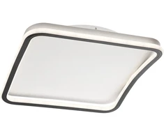Lubinis šviestuvas 62W LED plafonas JOLIE, juodos/baltos sp., 3000/4000/6000K, dimeriuojamas