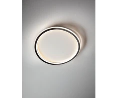 Lubinis šviestuvas 62W LED plafonas JOLIE, juodos/baltos sp., 3000/4000/6000K, dimeriuojamas