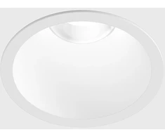 6,3W LED įleidžiamas šviestuvas INVISIBLE MINI R TRIM, baltos sp., 3000K, 55°, IP44