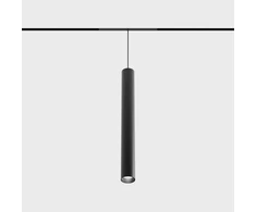 6,3W LED pakabinamas šviestuvas TUB S P 300 į magnetinę sistemą MICRO_LINE, juodas, 3000K, 36°