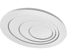 Lubinis šviestuvas 63W LED paviršinis šviestuvas ORBIS SPIRAL, baltas, 3000K