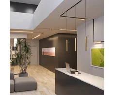 6,3W LED šviestuvas į magnetinius bėgelius XNEO, juodas, 3000K, dimeriuojamas, reguliuojamas