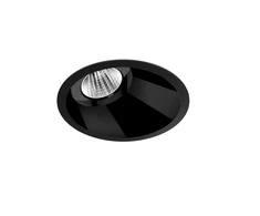 6,5W LED įleidžiamas šviestuvas SHOT LIGHT M ASYMM, juodas, 2700K, dimeriuojamas