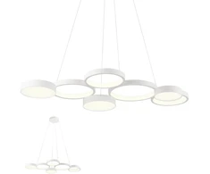 65W LED pakabinamas šviestuvas CRONOS, baltas, 3000K, dimeriuojamas, 01-2545