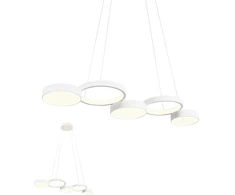 65W LED pakabinamas šviestuvas CRONOS, baltas, 3000K, dimeriuojamas, 01-2542