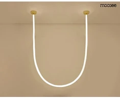 65W LED pakabinamas šviestuvas LASSO 600 SMART, aukso sp., 3000/4000K