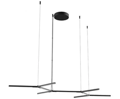 65W LED pakabinamas šviestuvas STICK, juodas, 3000K, dimeriuojamas, 01-2797