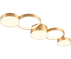 Lubinis šviestuvas 65W LED paviršinis šviestuvas CRONOS, bronzos sp., 3000K, dimeriuojamas, 01-2540
