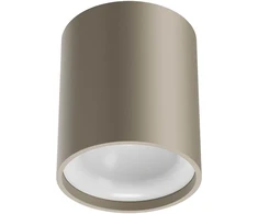 Lubinis šviestuvas 6,5W LED paviršinis šviestuvas HERA, rusvas/baltos sp., 3000K, dimeriuojamas, 01-3674