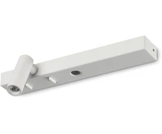 6,5W LED sieninis šviestuvas BONNE NUIT, baltas, 3000K, 336794