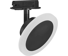 6,5W LED šviestuvas į vienfazį bėgelį SMART+ MATTER, juodas, 3000/6500K, dimeriuojamas