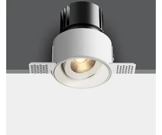 6,5W LED užglaistomas pakreipiamas šviestuvas, baltas, 3000/3500/4000K, IP54, 11107BT/W/V