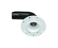 6,5W LED užglaistomas šviestuvas, matinės baltos sp., 2700K, S137