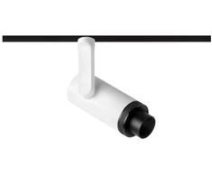 6,5W šviestuvas į magnetines sistemas PLUS 48V, 10°-41°, baltas, 3000K, DALI, su maitinimo šaltiniu