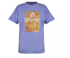 661 Marškinėliai SCRIPT violetiniai L