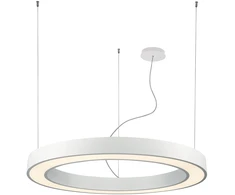 66W LED pakabinamas šviestuvas RING, baltas, 4000K, 3915-0009-4-W-N