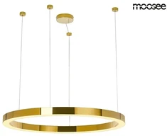66W LED pakabinamas šviestuvas RING LUXURY 110, aukso sp., 3000K
