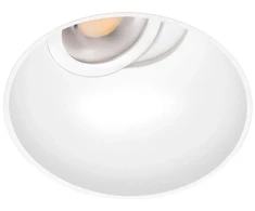 6,6W LED užglaistomas pakreipiamas šviestuvas BUDDY TILT FLOOD, baltas, 2700K, 54°, DALI