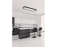 68W LED lubinis šviestuvas MUNICH, juodas, 2700/3000/4000K, dimeriuojamas, P3759372NDT