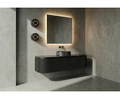 Sieninis šviestuvas 68W LED šviestuvas - veidrodis ESTELA, chromo sp., 3000K, IP44, A9439300