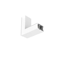 6,90W LED linijinio šviestuvo OFFICE LINEAR L formos sujungimas, baltas, 3000/4000K, opalinis dangtelis