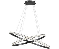 69W LED pakabinamas šviestuvas ORIANA, juodas, 3000K, 4323800