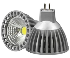 6W COB LED lemputė MR16/GU5.3 DC12V, 4200K