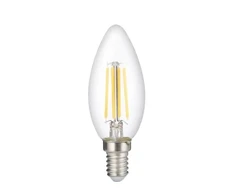 6W filamentinė LED lemputė E14, 2700K, stiklinė