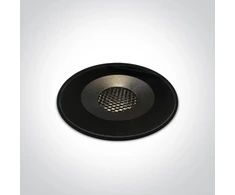 6W įleidžiamas lauko šviestuvas, juodas, 3000K, 69060/B/W